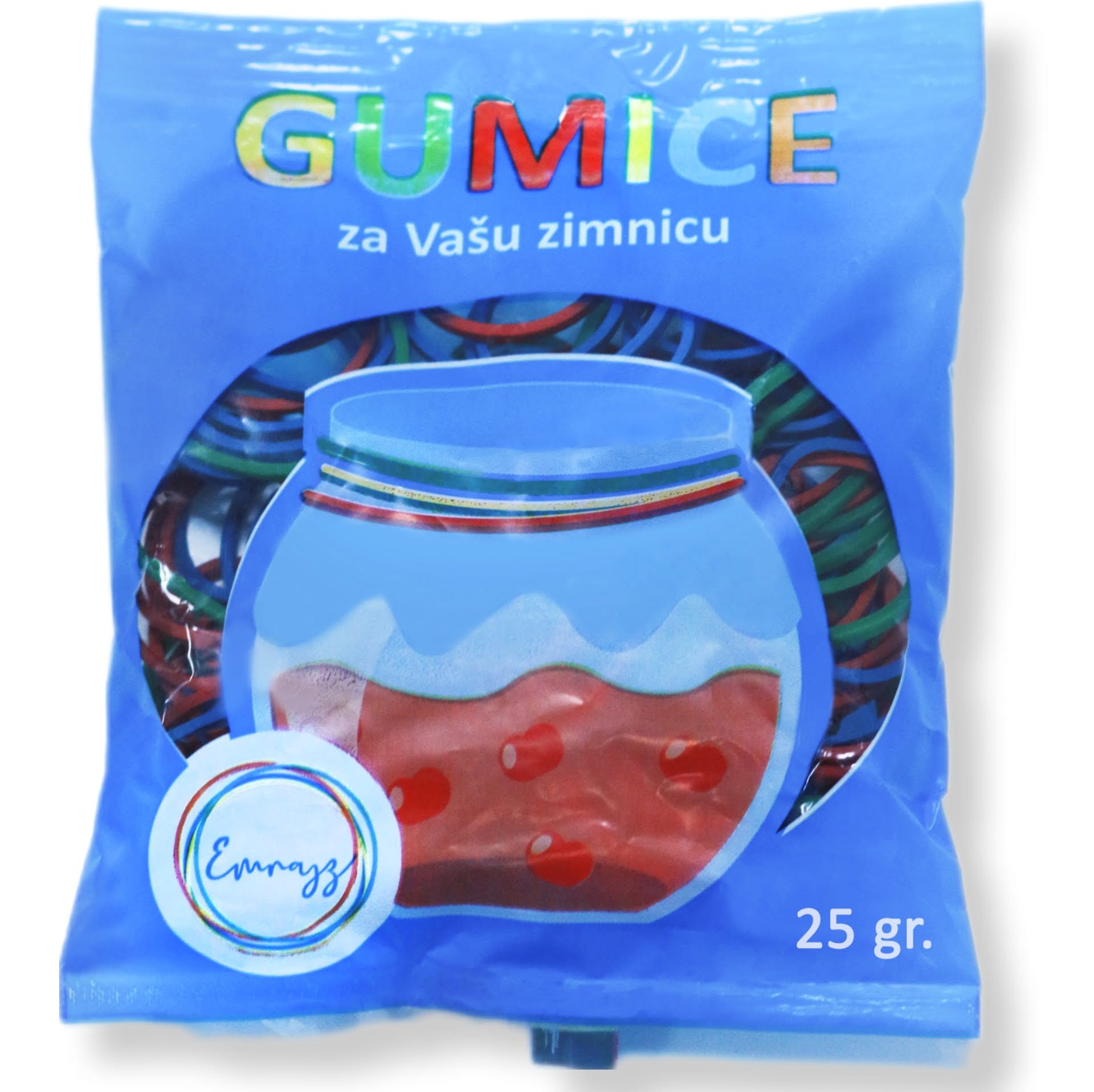 gumice 25g – male kese gumica – gumice za tegle